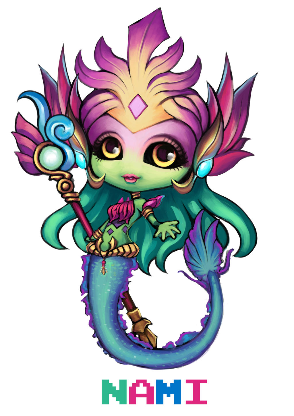 Fan Art Lol Chibi Nami By Puddingzz On Deviantart Fan Art Lol Chibi Nami By Puddingzz On Deviantart