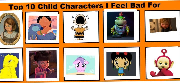 Chiled Character Top 10 Child Characters I Feel Bad For by vicki9973 on DeviantArt