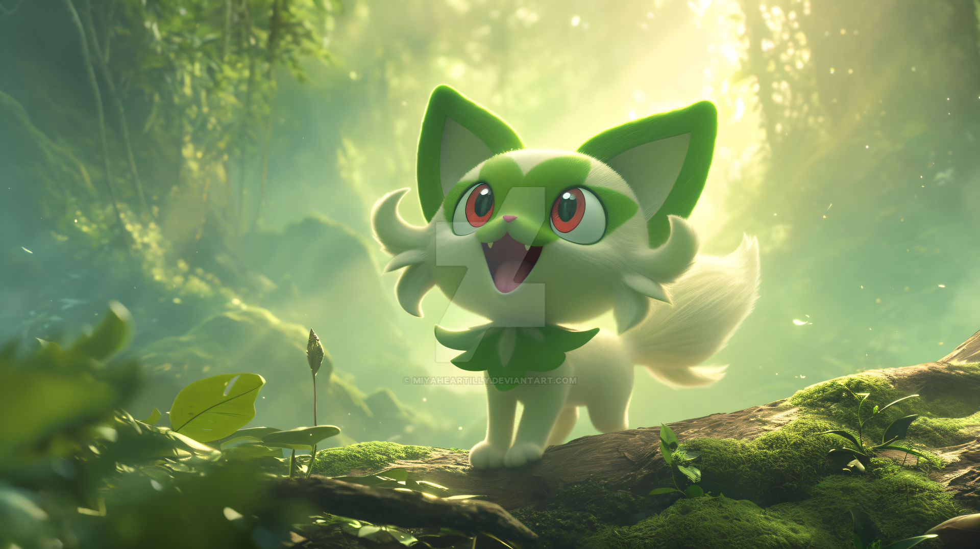 Sprigatito by MiyaHeartilly on DeviantArt