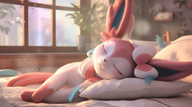 Sleeping Sylveon