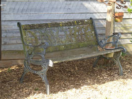 old park bench