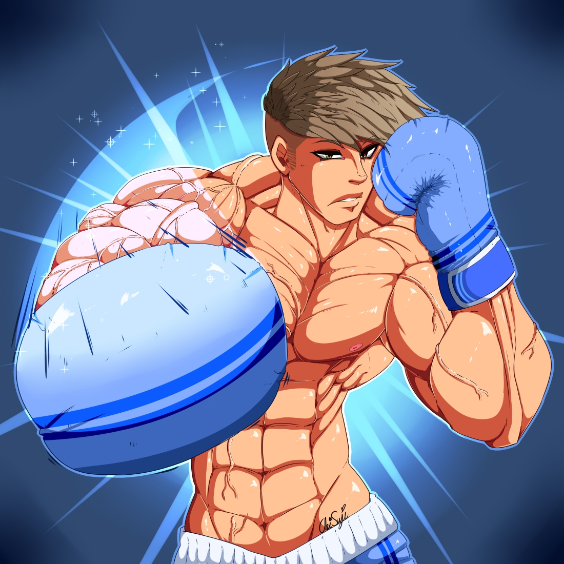 Bodybuilder Analyzes Boxing Anime Training