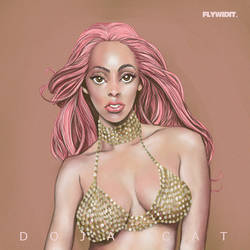 Doja Cat Illustration by FlyWidit.