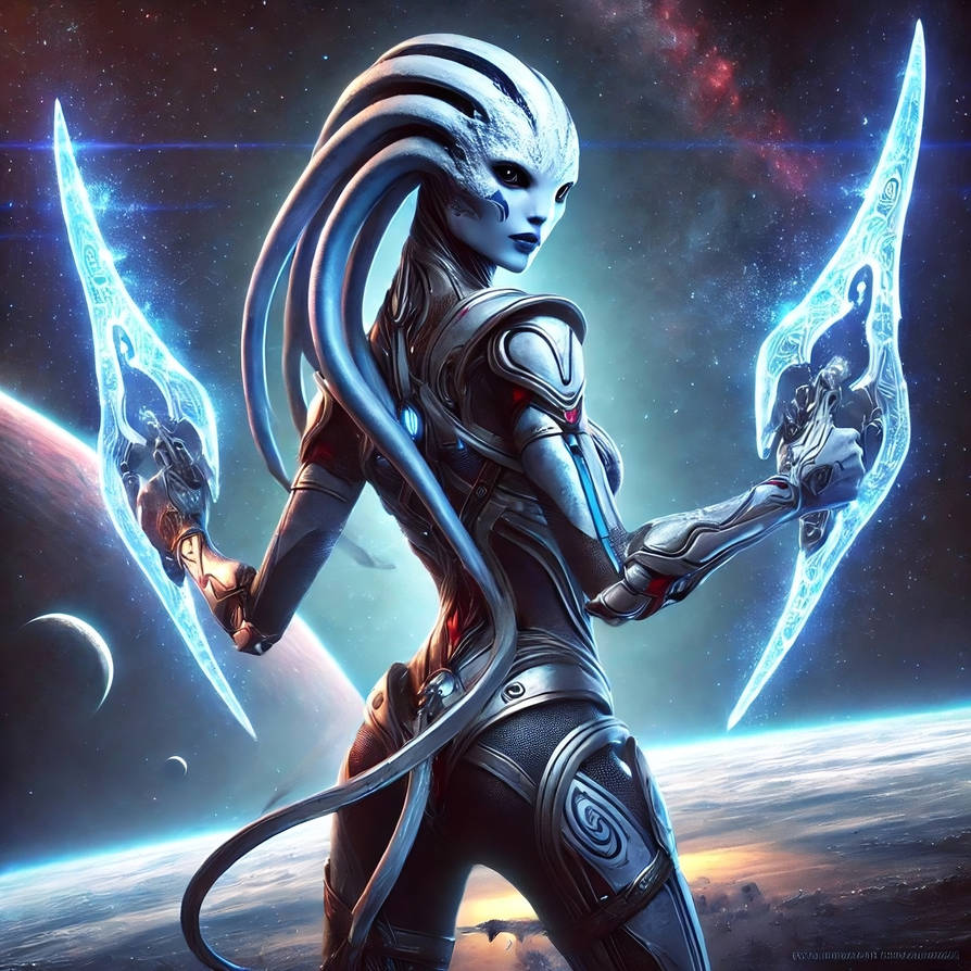 Alien girl 1 by arrrrczii on DeviantArt