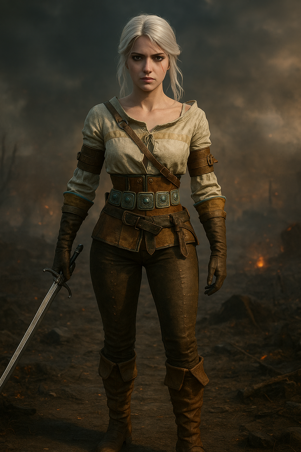 Ciri Character Mod Ciri 9 by arrrrczii on DeviantArt