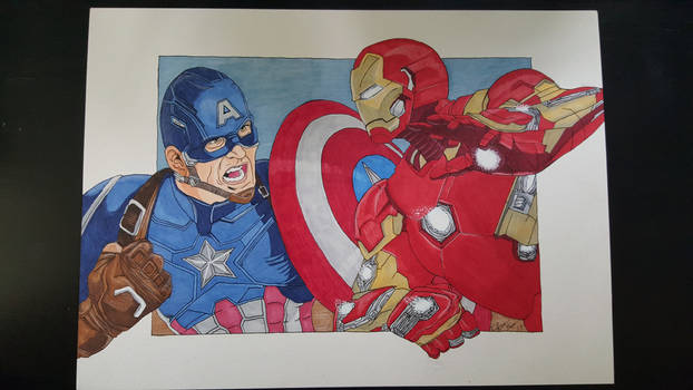 Captain America x Iron man