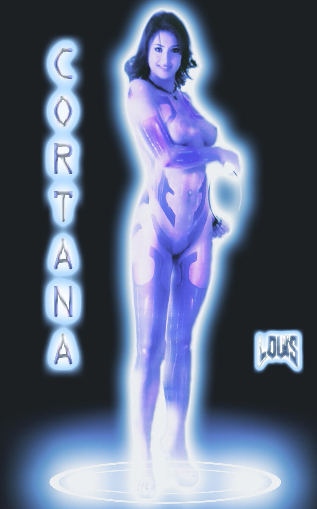 Cortana and her Halo