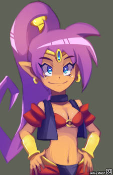 : Shantae Colour Practice :