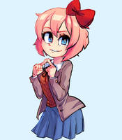 DDLC Sayori | Illustration