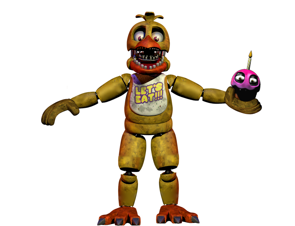 Fixed Withered Chica by GaragaYT on DeviantArt