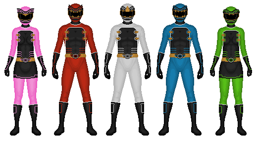 Animal-Themed Steampunk Rangers by CaptainKessler on DeviantArt