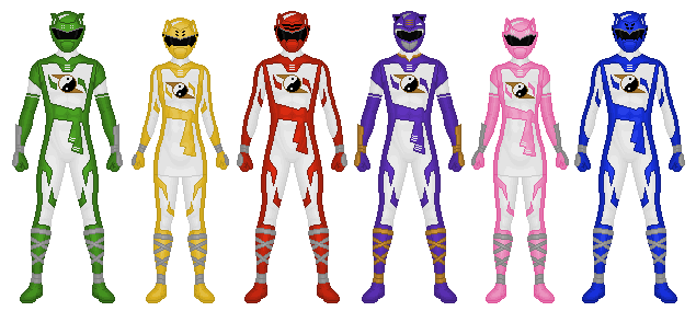 REQUEST: Power Rangers Shaolin Fury