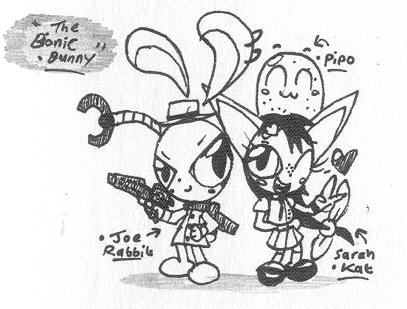 The Bionic Bunny cast