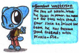 [CJ and the Gang of 7] Gumball's Bio