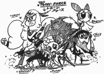 Toon Force Example The Toon-Force!! by Kainsword-Kaijin on DeviantArt