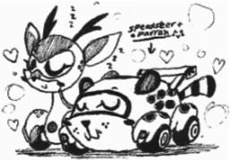 Speeder and Farrah sleeping=^w^=
