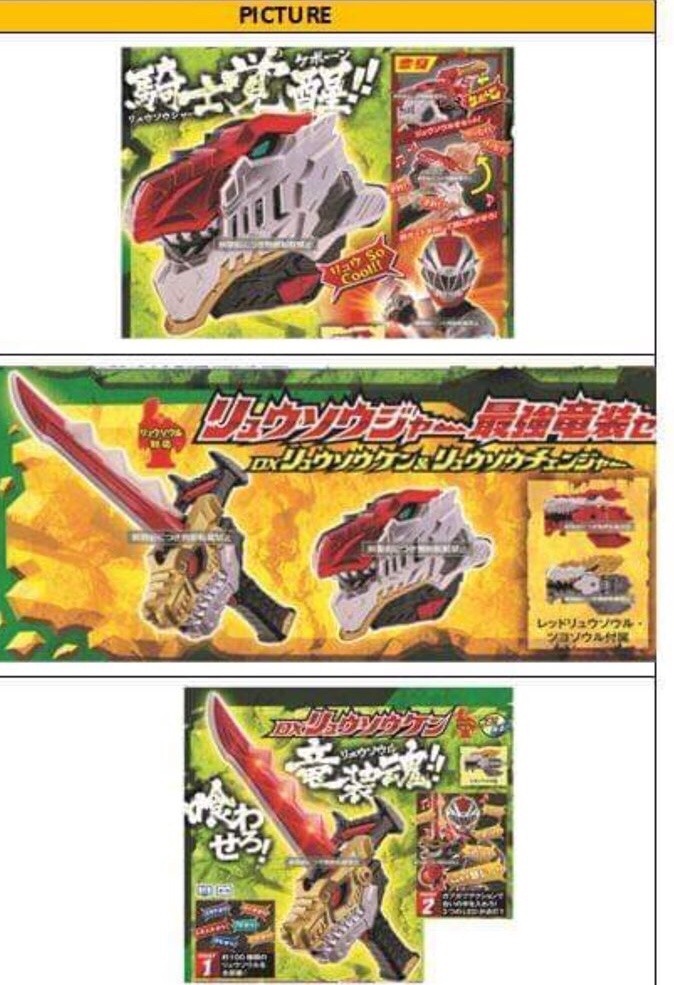 Kishiiryu Sentai Ryuusouger revealed by Kainsword-Kaijin on DeviantArt
