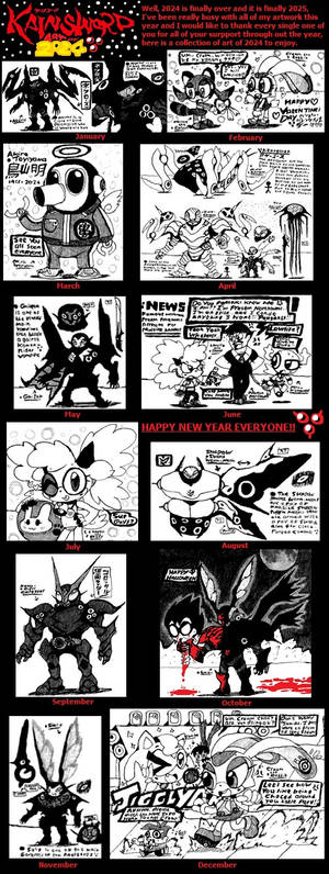 Kainsword17's Art of 2024!!