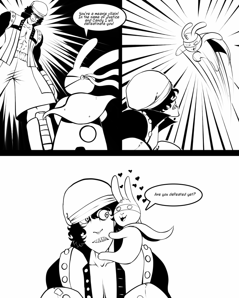 Superbunnybun: Comic Comission