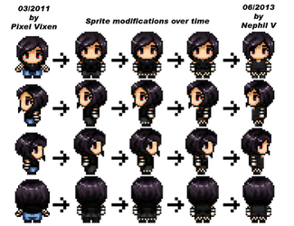 Lain Claes - Sprite Evolution