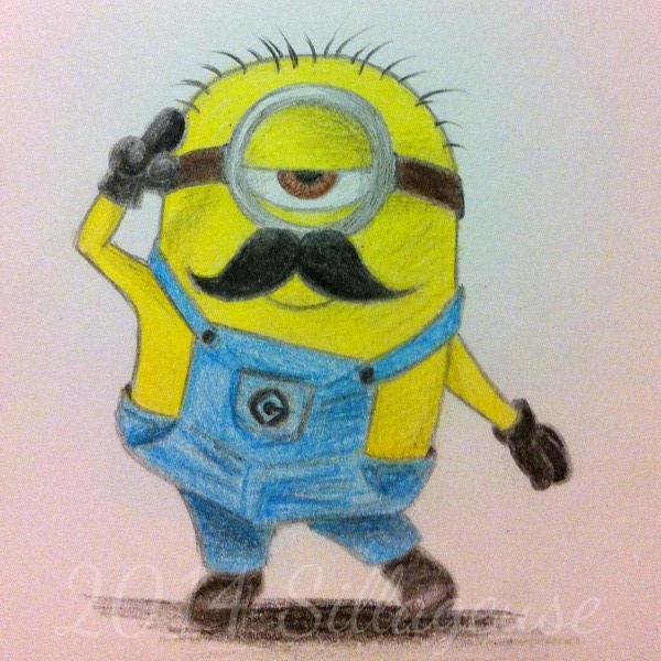 bee-doo (minion drawing) by Sillageuse on DeviantArt