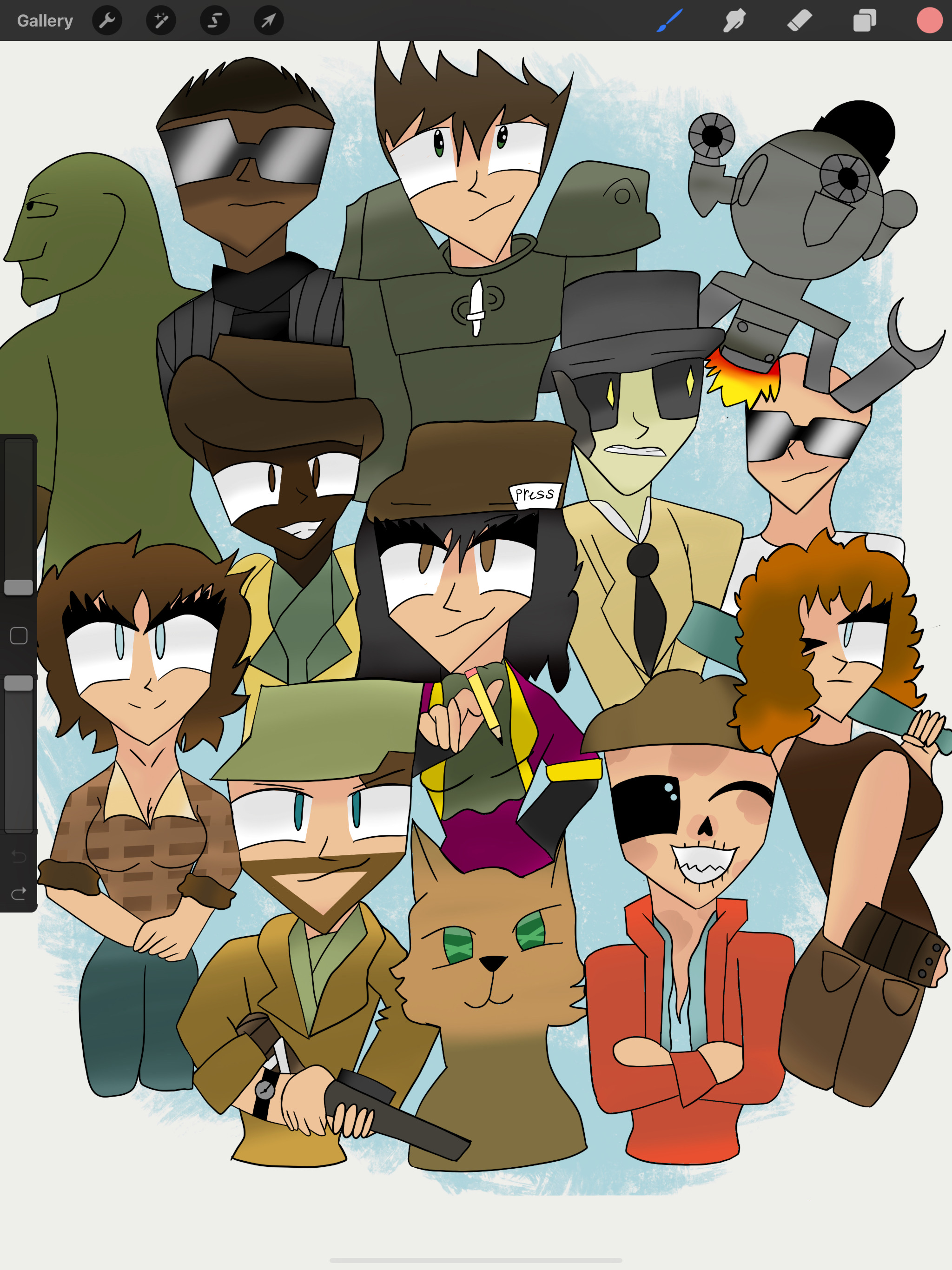 All the fallout 4 companions by alm0ndcoff33 on DeviantArt