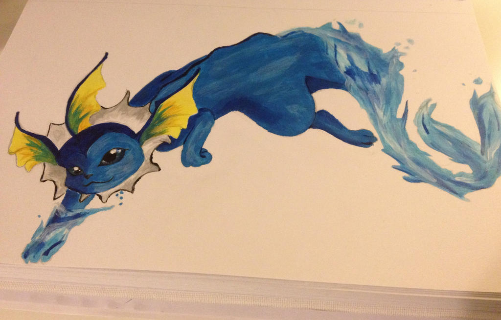 Pokemon-Vaporeon Painting