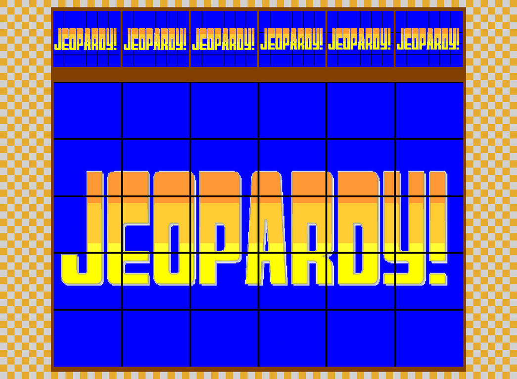 Jeopardy board--Second design by BKA-Chief on DeviantArt