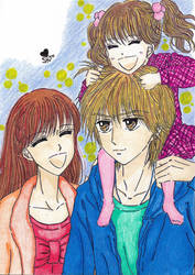 Hayama Family (Akito, Sana and Sari)