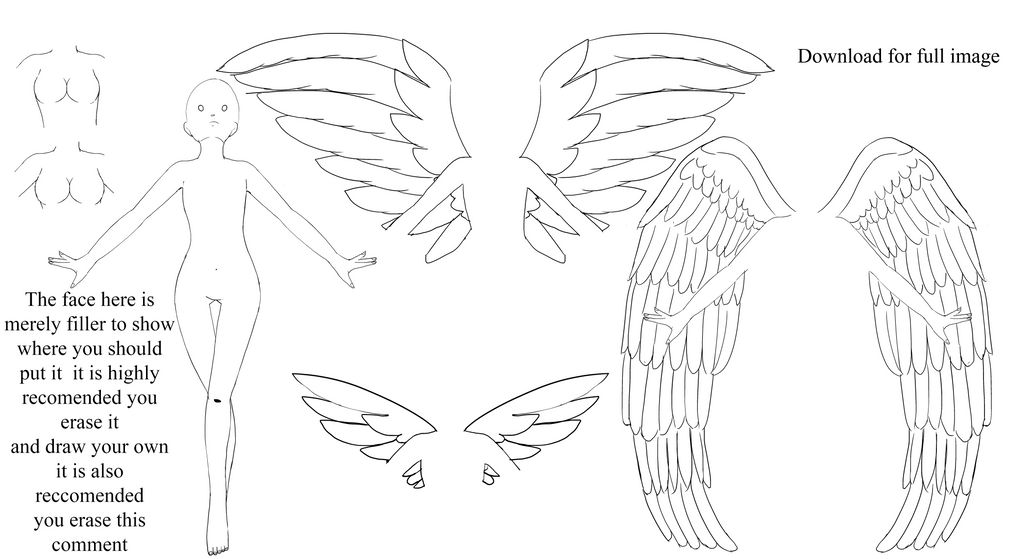 Angel Base +parts by Legendary-bases on DeviantArt