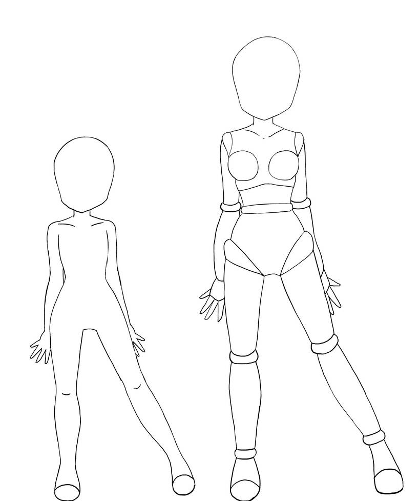 Random Doll Bases by Legendarybases on DeviantArt