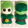 Green Link Tri Force Heroes Plush | For Sale