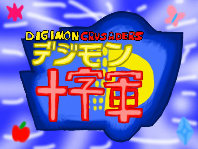 Digimon Crusaders logo with japanese letters. by KloHedge on DeviantArt