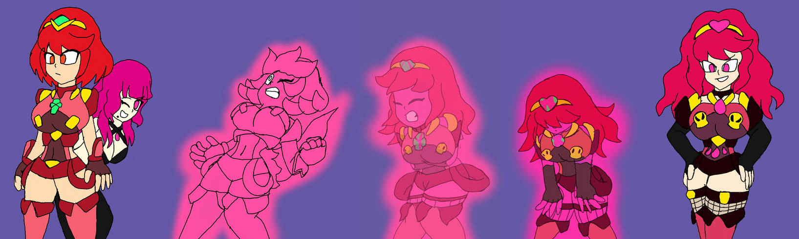 Pyra Possession Pyra possession by KloHedge on DeviantArt