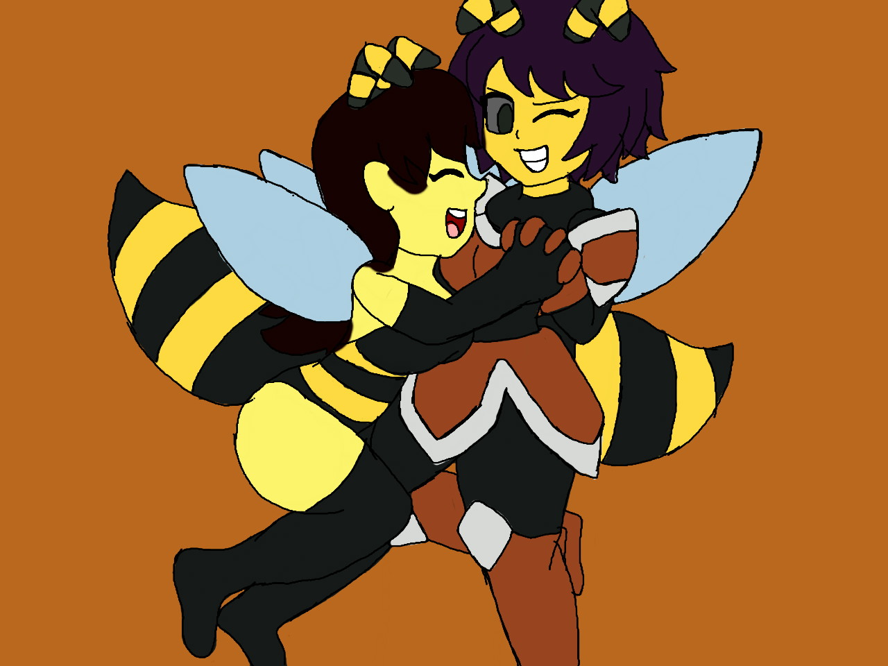 Bee Girl credits to thamushroomgirl