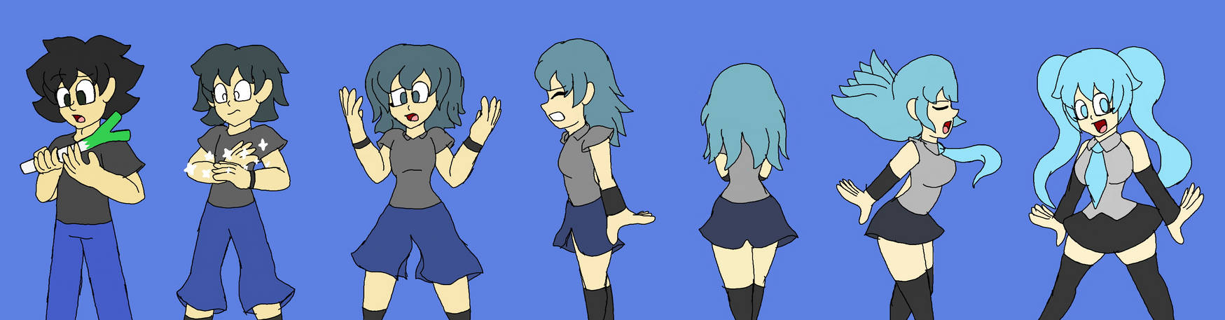 Hatsune Miku TGTF by KloHedge on DeviantArt