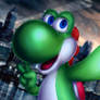 Yoshi In Gotham Taking A Selfie