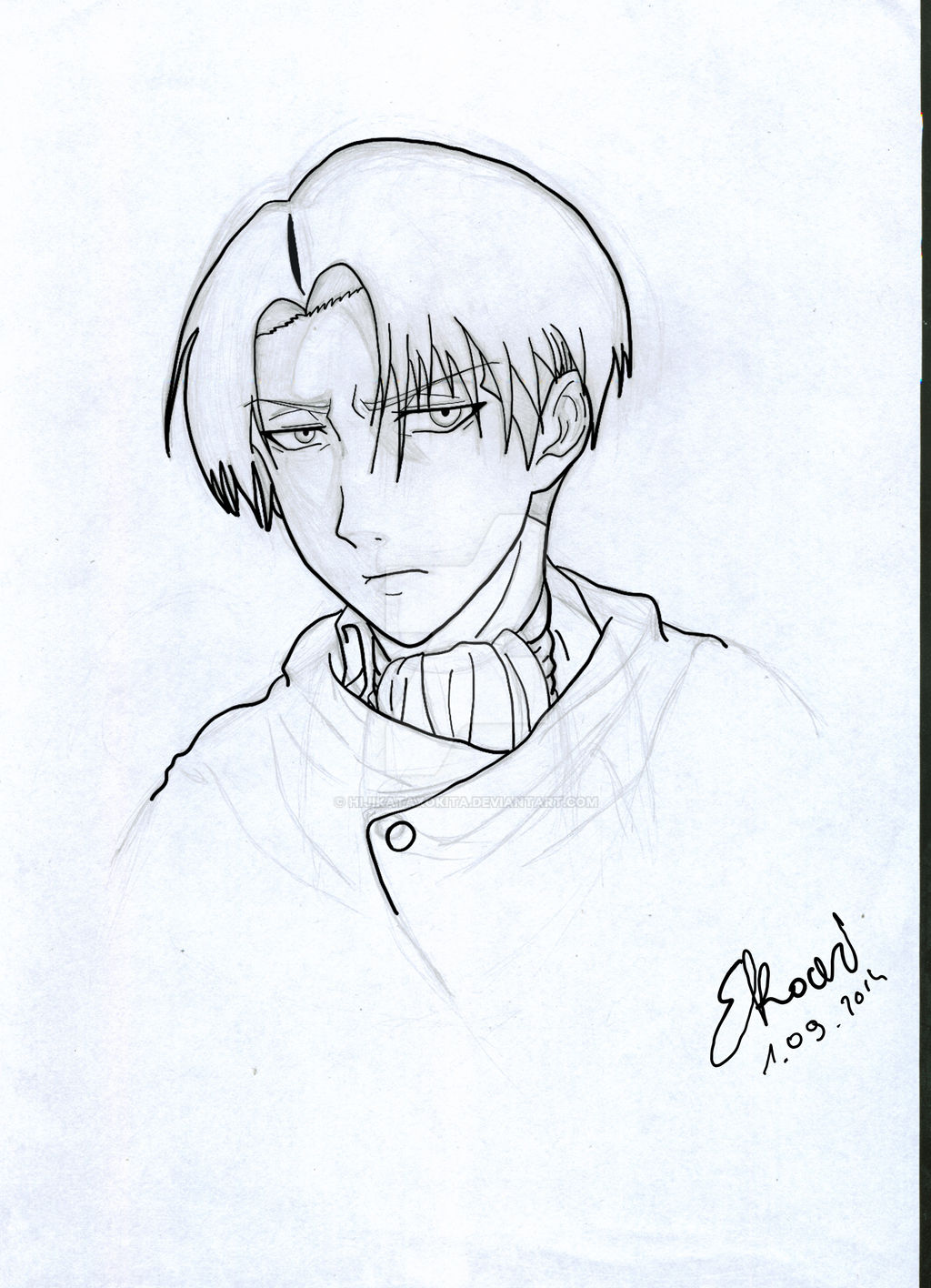 Levi Rivaille - uncolored