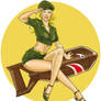 Military Pin Up