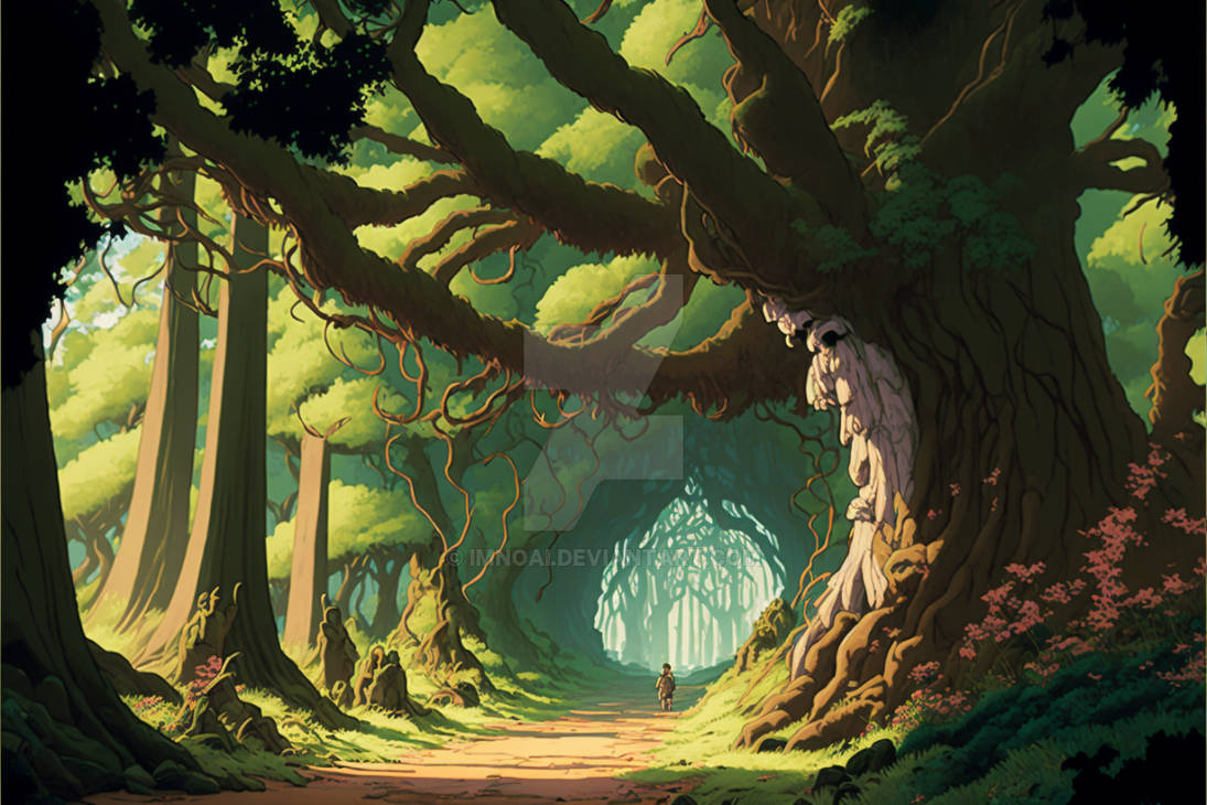 Labyrinth Forest by imnoai on DeviantArt