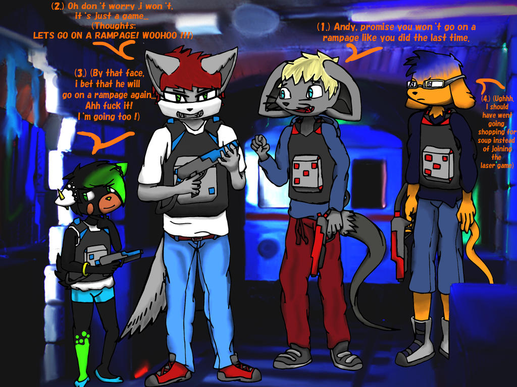 The Laser game by Mr-Kuroon on DeviantArt