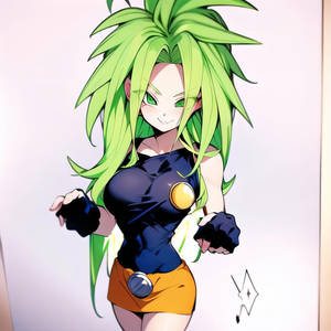 Kary from xionic madness (dragonball style)