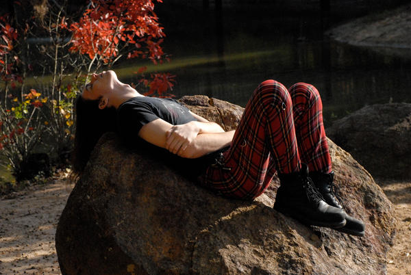 Taylor Red Plaid Pants 4