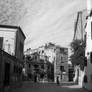 Plaza in Venice BW