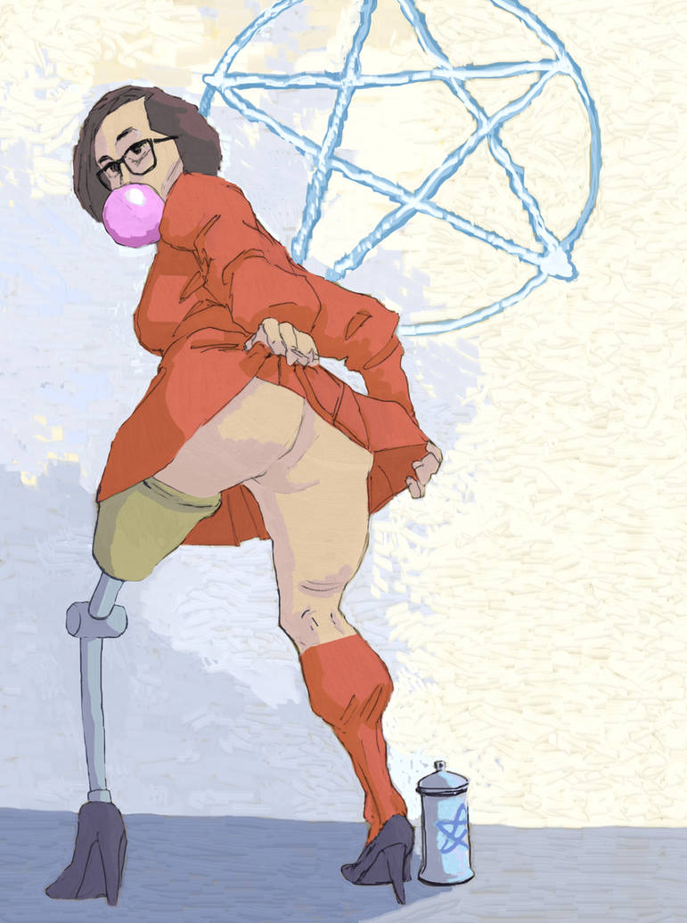 Velma's being a naughty girl by LondonJohnIII on DeviantArt