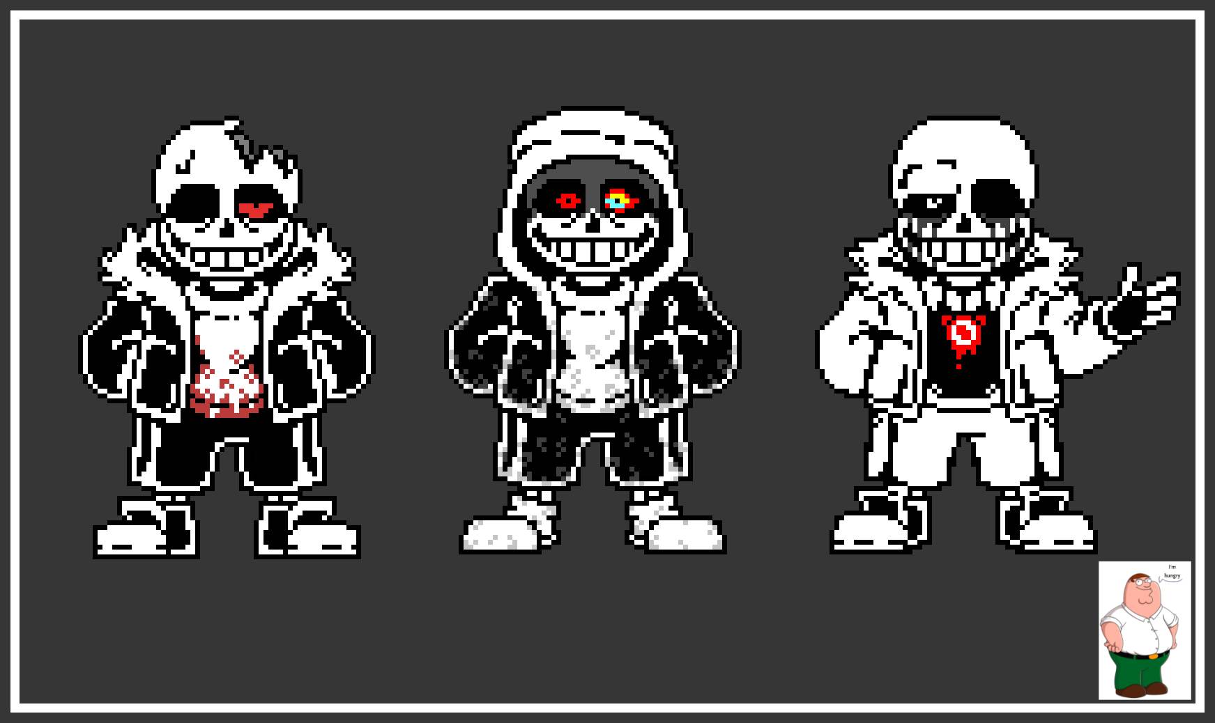 Killer sans sprite by rezakerenbanget on DeviantArt