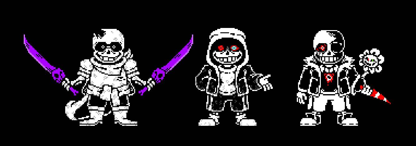 Wiki!Sans (With effects) by finnjake19 on DeviantArt