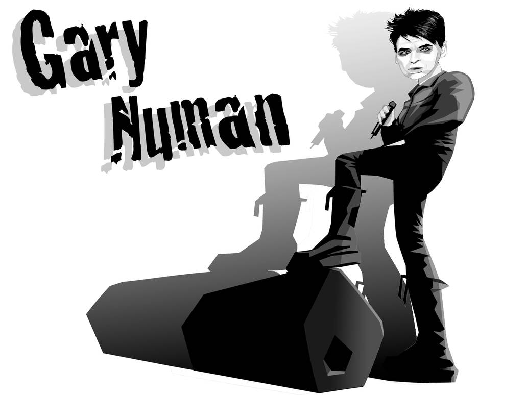 Gary Numan by Welchtoons on DeviantArt