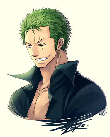 Roronoa Zoro HD PNG Drawing his Sword by CrystalCheater on DeviantArt