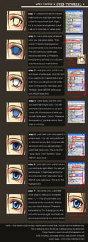 Eyes Tutorial +anime style+